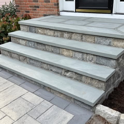 Stone Masonry Steps Construction Contractors in Seymour, CT